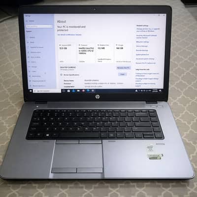 HP EliteBook 850 G1 | Core i5 4th Gen | 12GB RAM | 128GB SSD | Windows