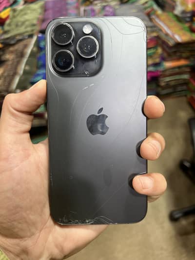 iphone 15pro max with box charger