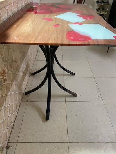 Glass Dining Table only