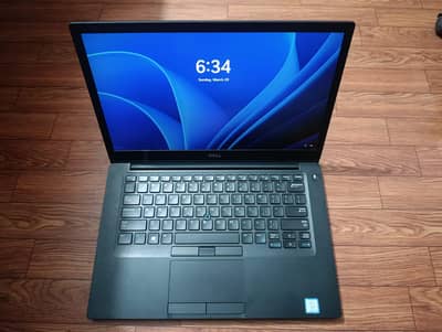 Laptop dell 7490 core i7 8th generation