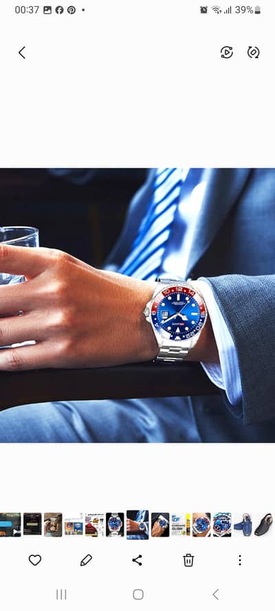 Branded Water resistance watch for lovers