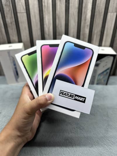 iPhone 14 JV | Box Pack | Blue White Black | 128GB | Apple iPhone 14