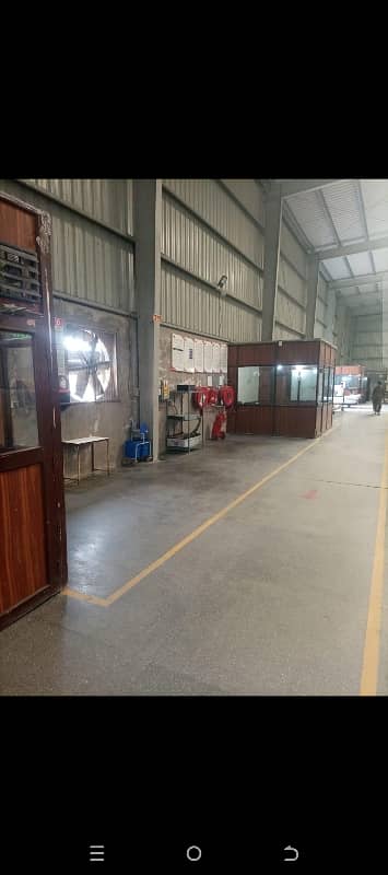 15 Kanal Warehouse Available For Rent