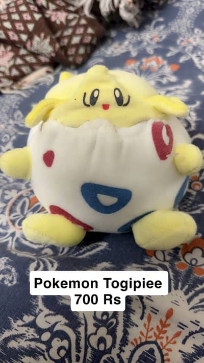 Pokemon plushes and figures