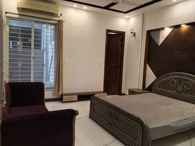 Furnished bedroom with attached bath available for Rent in dha phase 3.