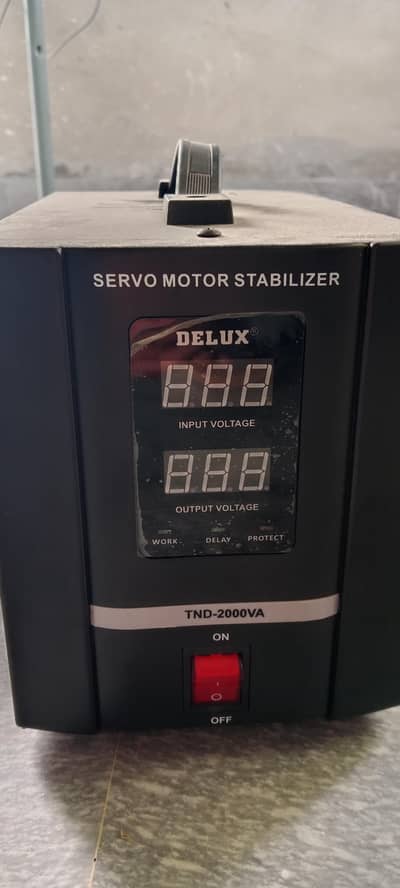 Servo Motor Stabilizer