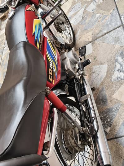 Honda cd-70 Red Good condition