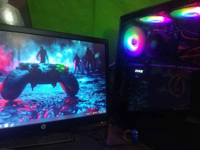 full setup gaming pc
