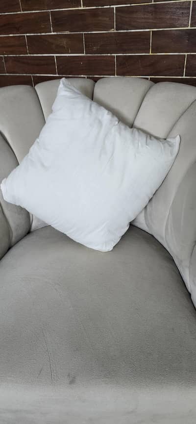 Sofa Cushions  - Pristine White - Pair of 6