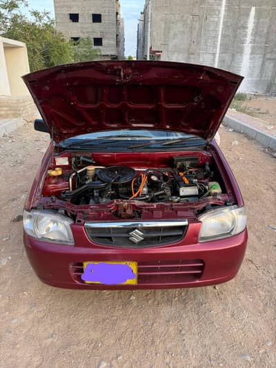 suzuki alto vxr 2009 model  ac cng petrol