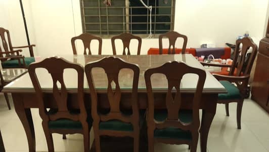 Dining table 8 chairs