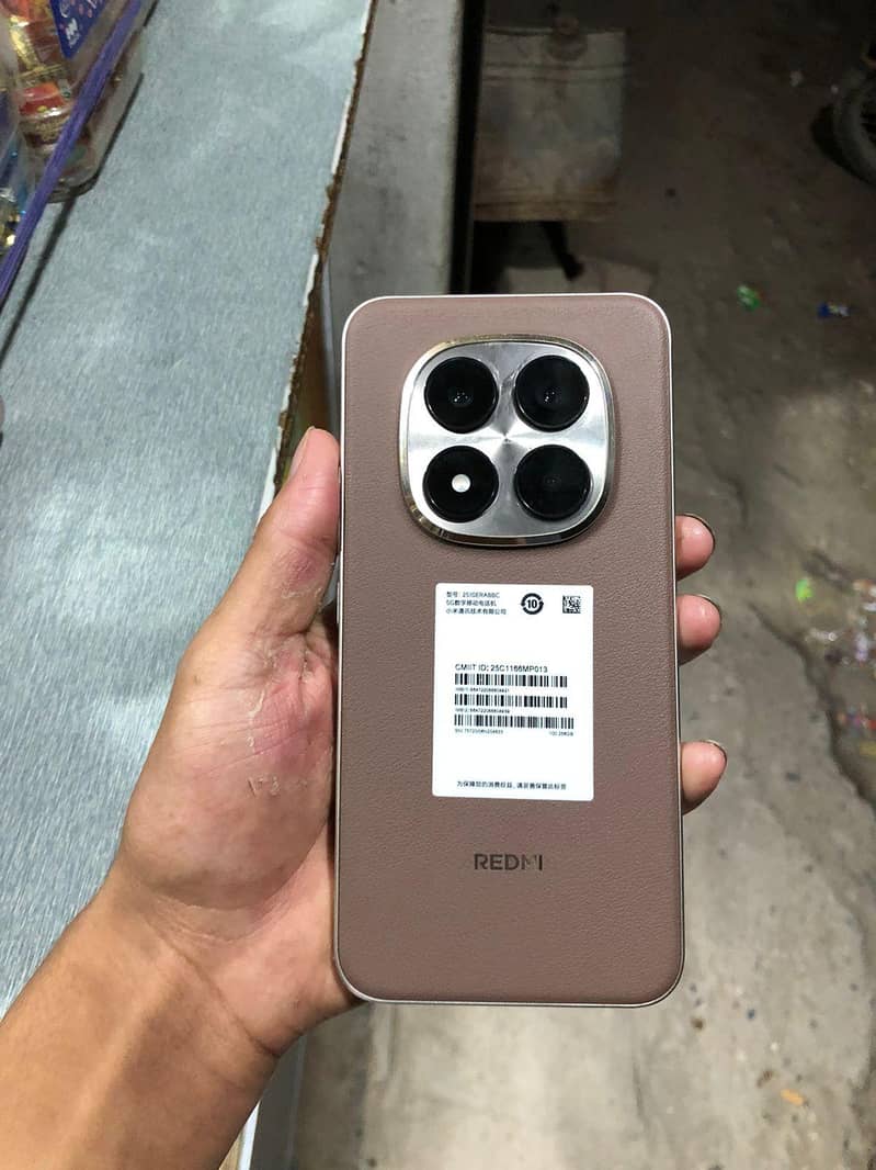 Redmi note 15 pro + 0