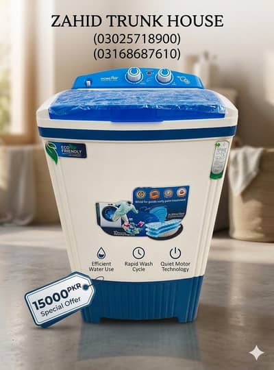 Efficient Top Load Washer Zahid Trunk House: Quality Home Appliances