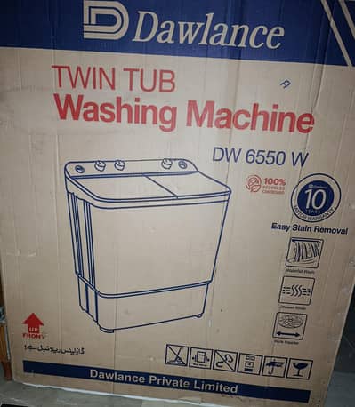 Dawlance Twin Tub washing machine(DW 6550 W)