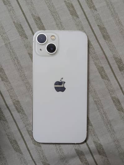 iPhone 13 256GB PTA Approved (White) – Physical + eSIM | 84% Battery