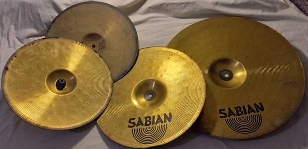 Sabian SBR cymbals + drums + hardware