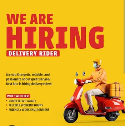 Order Takers and Riders need