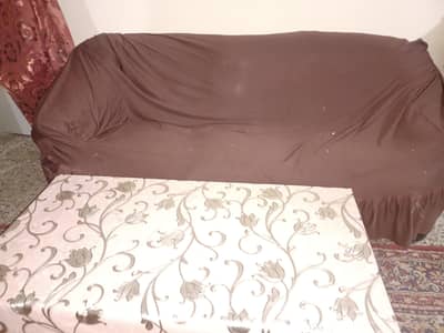 three seater and two small