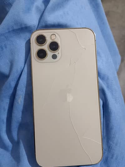 I phone 12 PTA back break condition 10/8 box  charger Sath hai