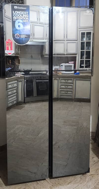 dawlance glass door refrigerator for sale