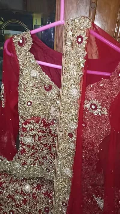bridal lehenga choli mehroon red color contact on 03000174757 for more