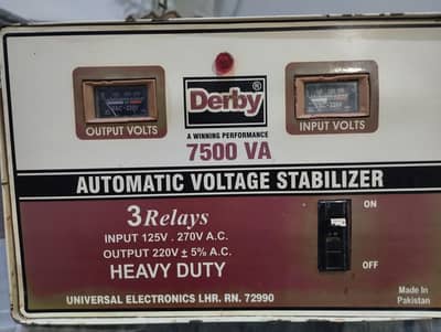 Automatic Voltage Stabilizer