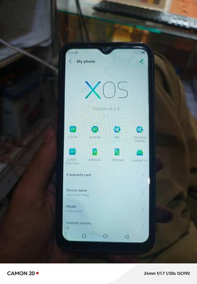 infinix hot 9 play 4/64 read add