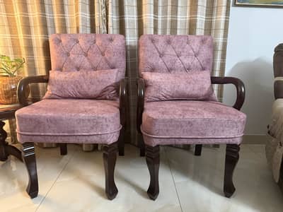 2 x bedroom chairs