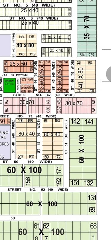 60x100 666 Gaz street 51 proper corner with extra land double road back side plot for Sale G-14/4