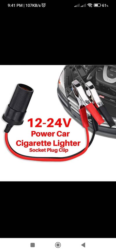 Car Cigarette Lighter Car Accessories 12V Auto Portable Power Plug