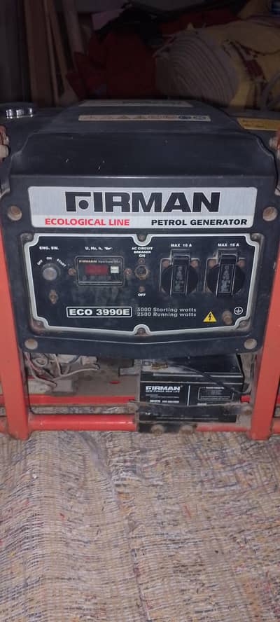 Firman Generator 3990E – Ideal for Home, Shop & Emergency Backup