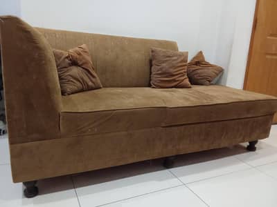 L shaps sofa set for sale
