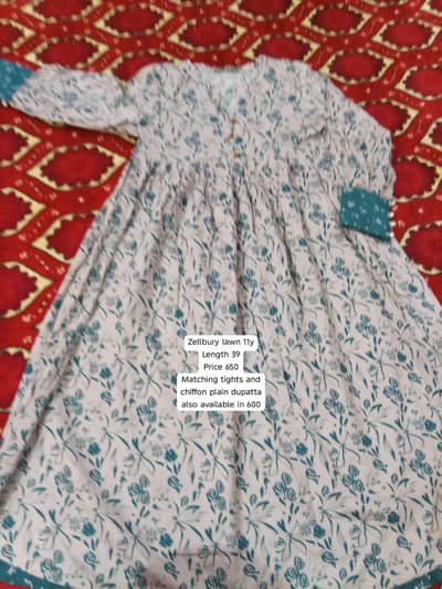 lawn and chicken Kari used dresses