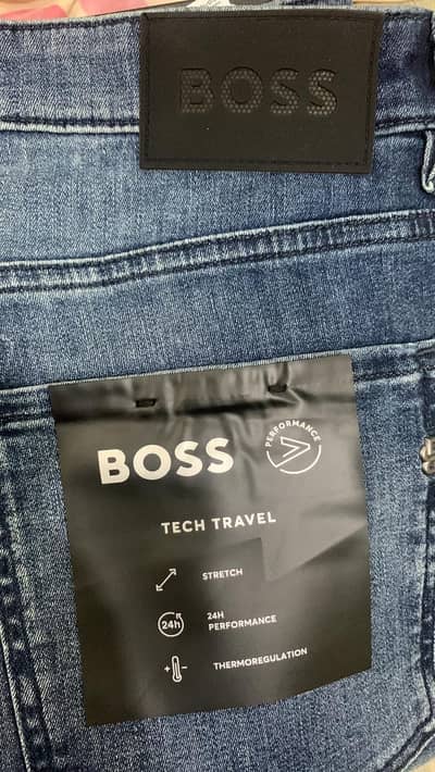 Hugo boss jeans available with tag accessories