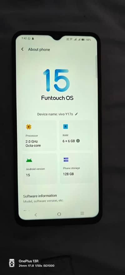 vivo y17s 6 128