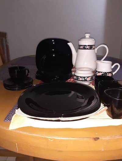 stone ware crockery set
