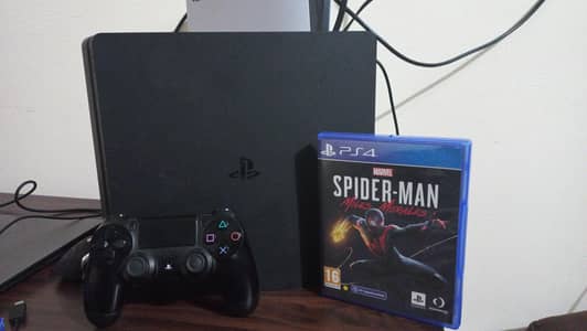 PS4 512GB Slim | Spiderman Game | A1 condition