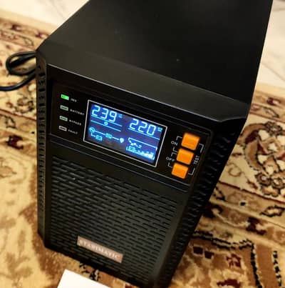 Computer UPS 1000w Pure Sinewave Stabimatic - Model: ONL-1KVA