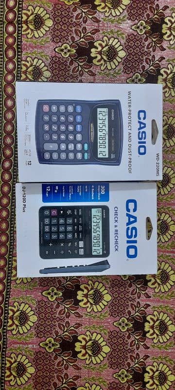 casio original calculator Dust proof water proof