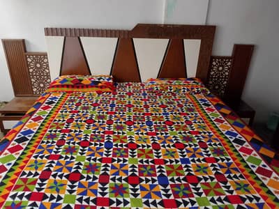 Complete 4 piece King Size Bedroom Set | Solid Build & Elegant Design