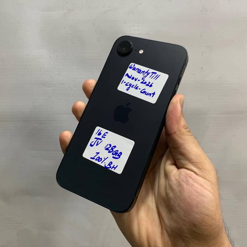 IPHONE 16 E  fully ok condition 0