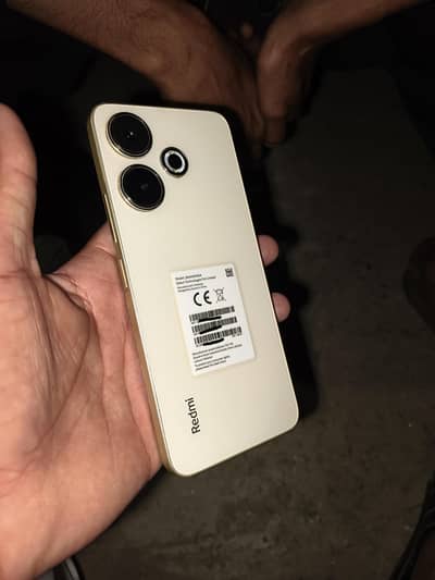 Redmi 13 8/128 with daba charger and 9 month worronty