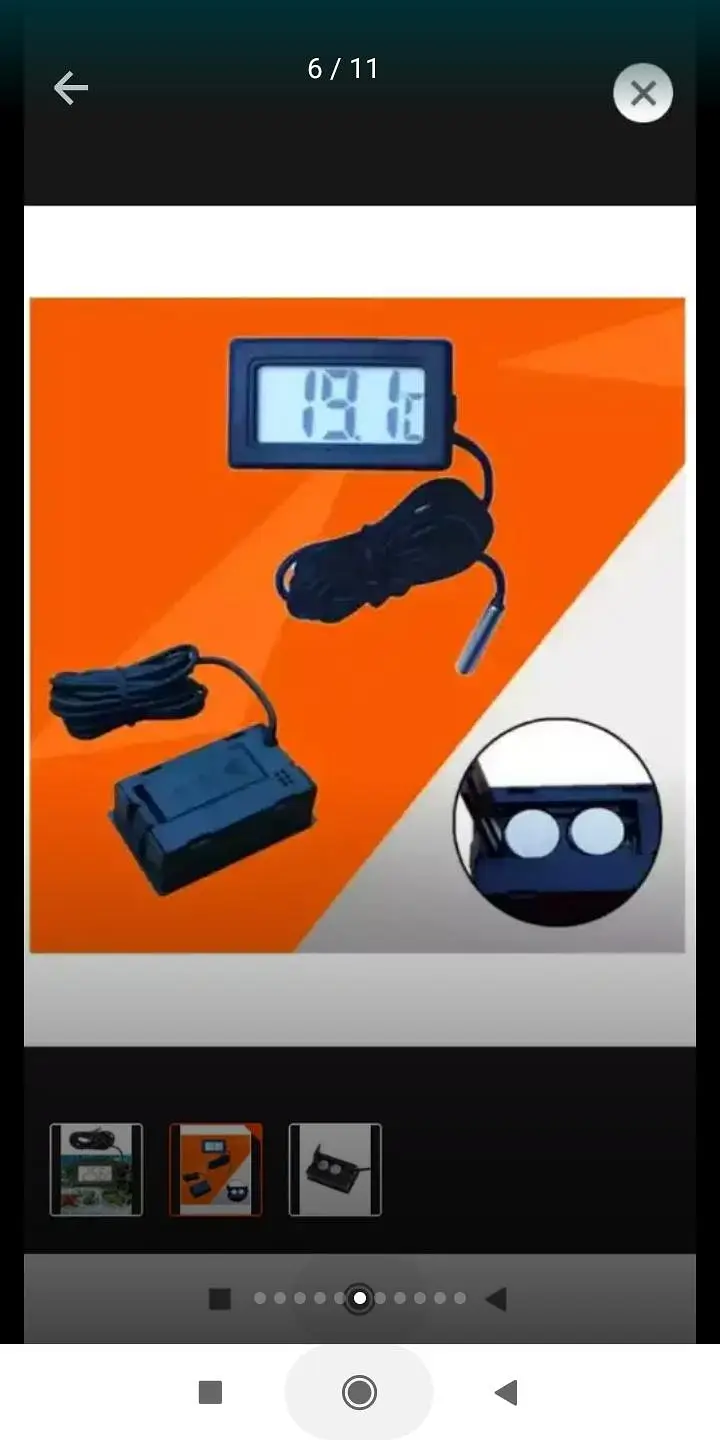 Thermometer Hygrometer incubator Manual Temperature Humidity — photo 8