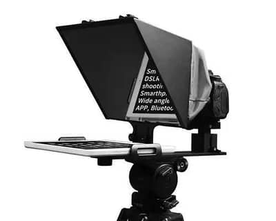 Feelworld TP13A Teleprompter for mobile Tablet and Camera.