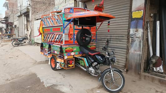 Suzuki Rider 110 cc loader rickshaw