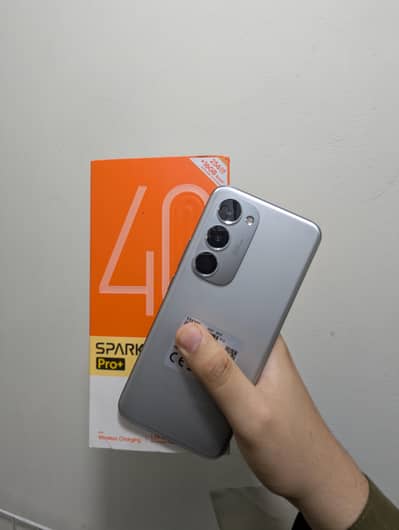 Tecno Spark 40 Pro Plus 8+8/256 With Box