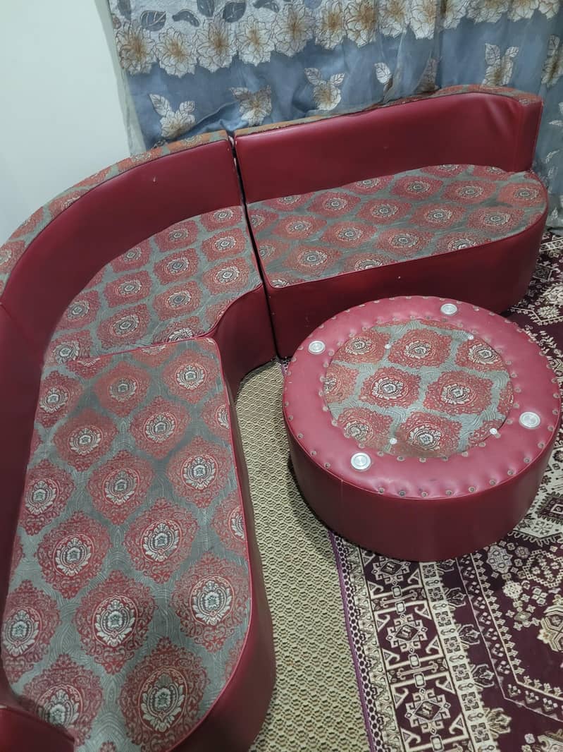 corner sofa with table 5