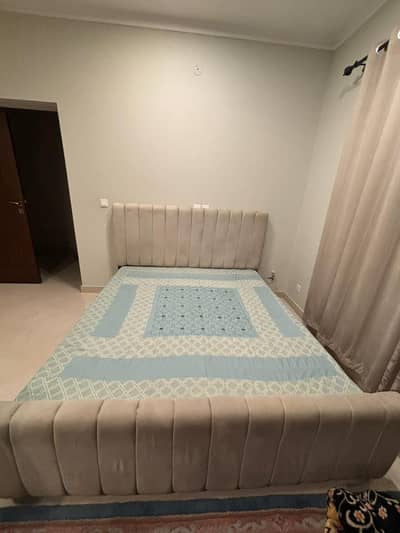off white color bed