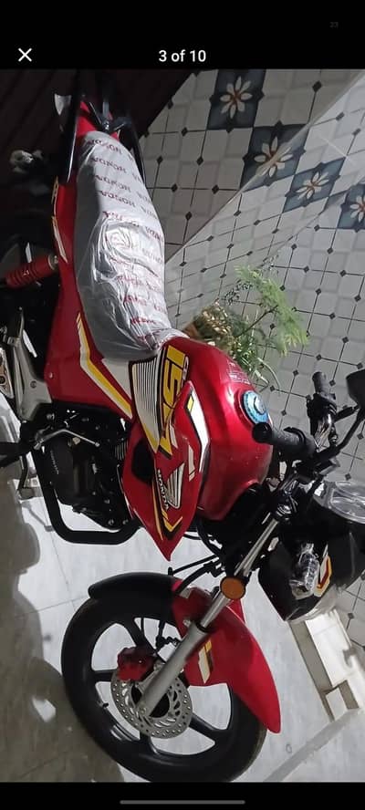honda cb150f red