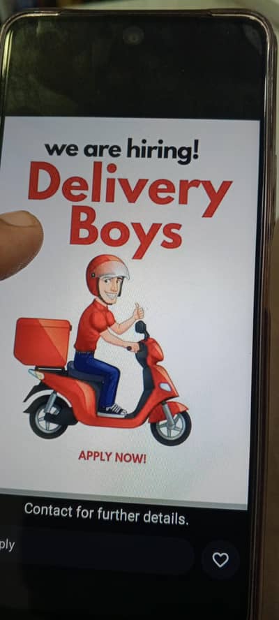 delivery rider